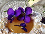 Garnishing with Edible Flowers~