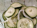 German Cucumber Salad or Gurkensalat