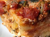 Ground Turkey and Spinach Lasagna