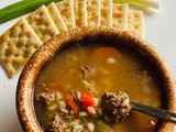 Hamburger Beef Barley Soup