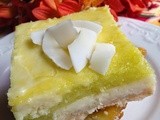 Key Lime Cheesecake Bars with Toasted Coconut Crust