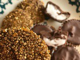 Mallo Cups and Non-Pareils with Ambrosia