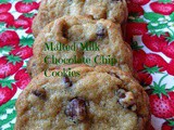 Malted Milk Chocolate Chip Cookies