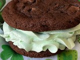 Mint Chocolate Cookies with Mint Buttercream