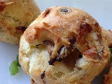 Mushroom and Blue Cheese Gougeres #SundaySupper