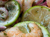 Pickled Shrimp with Fresh Basil