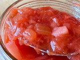 Rhubarb Ginger Sauce