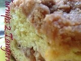 Rhubarb-Orange Coffee Cake