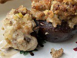 Sausage Cheese Stuffed Mushrooms