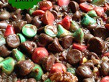 Seven Layer Bars-Yuletide Layer Bars