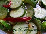 Spicy Refrigerator Pickles