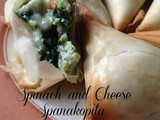 Spinach and Cheese Triangles {Spanakopita}