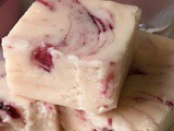 Strawberry and Cream Fudge