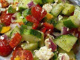 Summer Garden Cucumber Salad