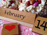 Valentine Candy Popcorn Balls or Bars