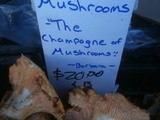 Chantrelle mushrooms, corn and linguine:  Hello Autumn