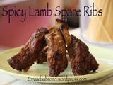 Gingered Lamb Spare Ribs:  Food Tuesday