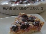 Mango and Cherry Clafoutis