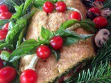 Savory Vegetarian Yule Log