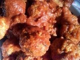 Polpette di cinghiale e coniglio al sugo