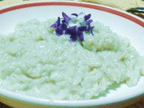 Risotto alle viole