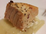 Salmone al forno con patate