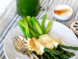 Asparagi in salsa olandese vegana + green smoothie | Asparagus with Vegan Hollandaise Sauce + green smoothie