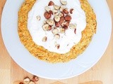 Carrot cake con nocciole e cocco (vegan - senza grassi - senza zucchero)