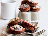 Cheesecake brownie muffins