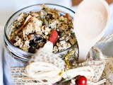 Christmas granola { sugarless }