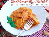 GranPanzerotti Arrabbiati al pesto di pomodori secchi e ricotta | GranPanzerotti with dried tomatoes and ricotta pesto