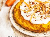Healthy carrot cake | Torta di carote senza zucchero e senza burro