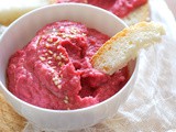 Hummus di barbabietola | Beetroot hummus