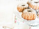 Mini bundt cake al cioccolato e cocco (vegan)