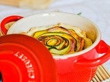 Mini spiral tarts in cocotte