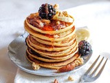 Pancakes alla ricotta e burro di arachidi | Ricotta and Peanut Butter Pancakes