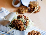 Polpette veg di sorgo, fiocchi di avena e azuki | Sorghum, oats and adzuki vegballs