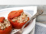 Pomodori ripieni leggeri con riso basmati e tonno | Ricetta leggera e light