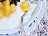 Tapioca con mele speziate allo zafferano | Tapioca with spiced saffron apples