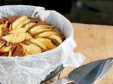 Torta al cioccolato e mele senza farina