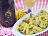 Garganelli con Speck e Funghi Porcini