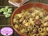 Pasta e Fave con Pancetta