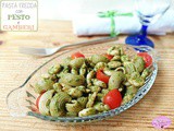 Pasta Fredda con Pesto e Gamberi