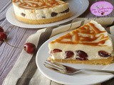 Torta Fredda alla Ricotta e Ciliegie