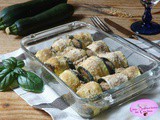 Involtini di Zucchine al Pesto