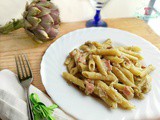 Pasta Carciofi e Speck