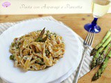 Pasta con Asparagi e Pancetta