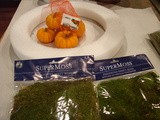 Mossy Pumpkin Wreath