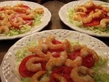 Shrimp Cocktail Salad with Horseradish Dressing