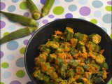 Bhindi fry/Vendakkai varuval